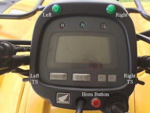 LED ATV Turn Signals on 2005 Honda TRX 350